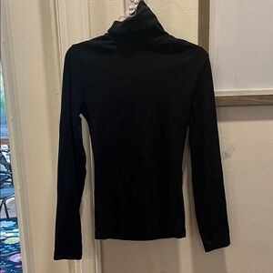 Kotn Black Turtleneck Women's Top
